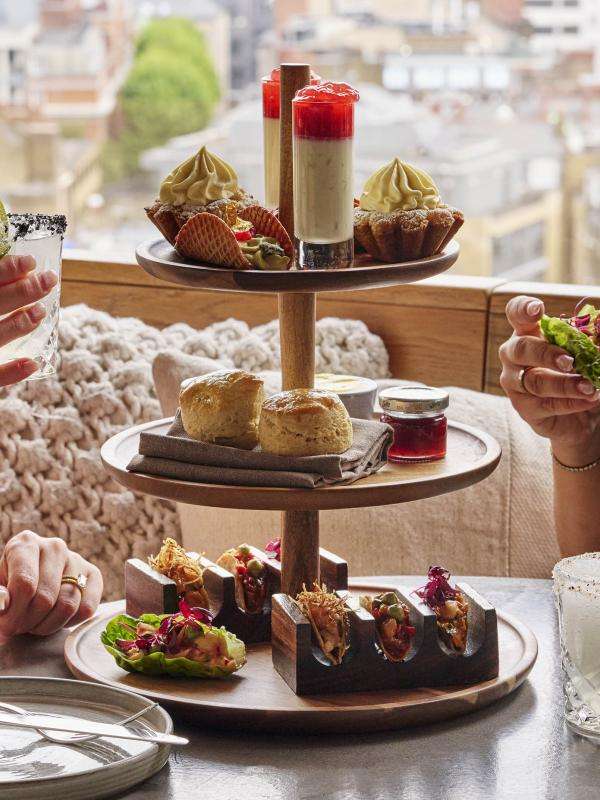 Afternoon tea at Madera