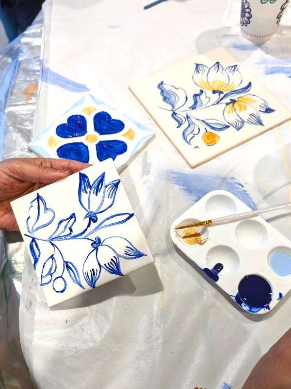 Tile Painting Workshop
