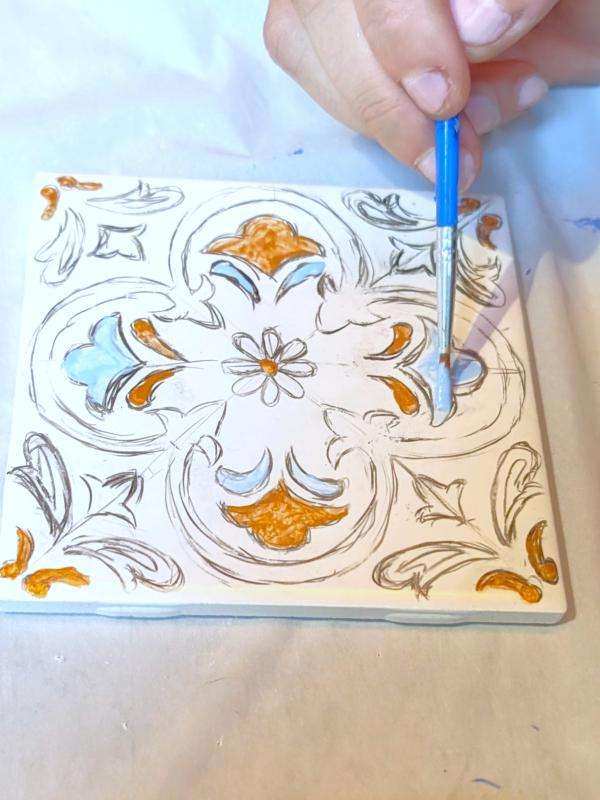 Tile Painting Workshop