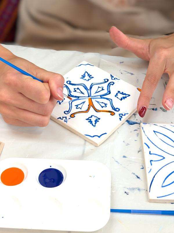 Tile Painting Workshop