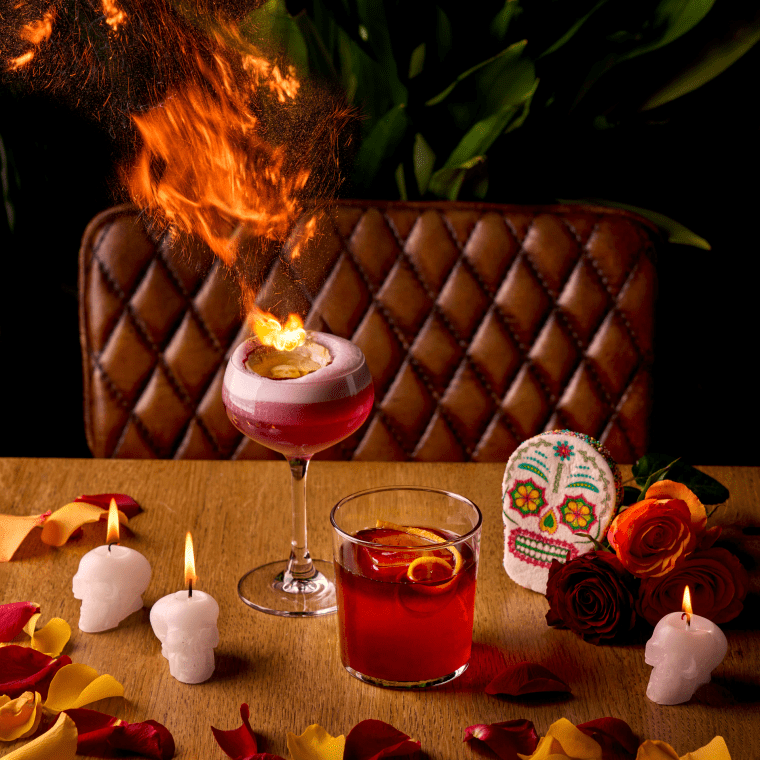 Day of the Dead Cocktails - Brunch at Madera