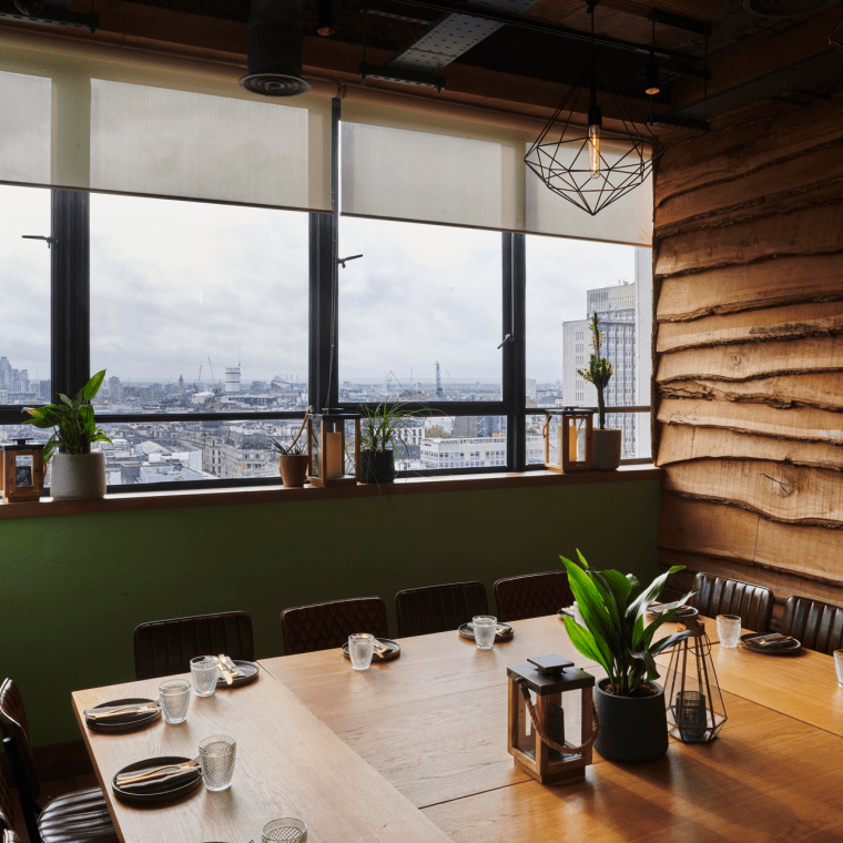 Private event space at Treehouse London