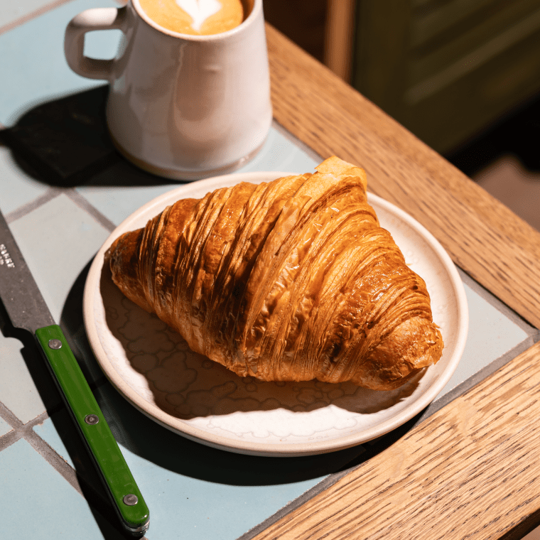 Coffee and Croissant