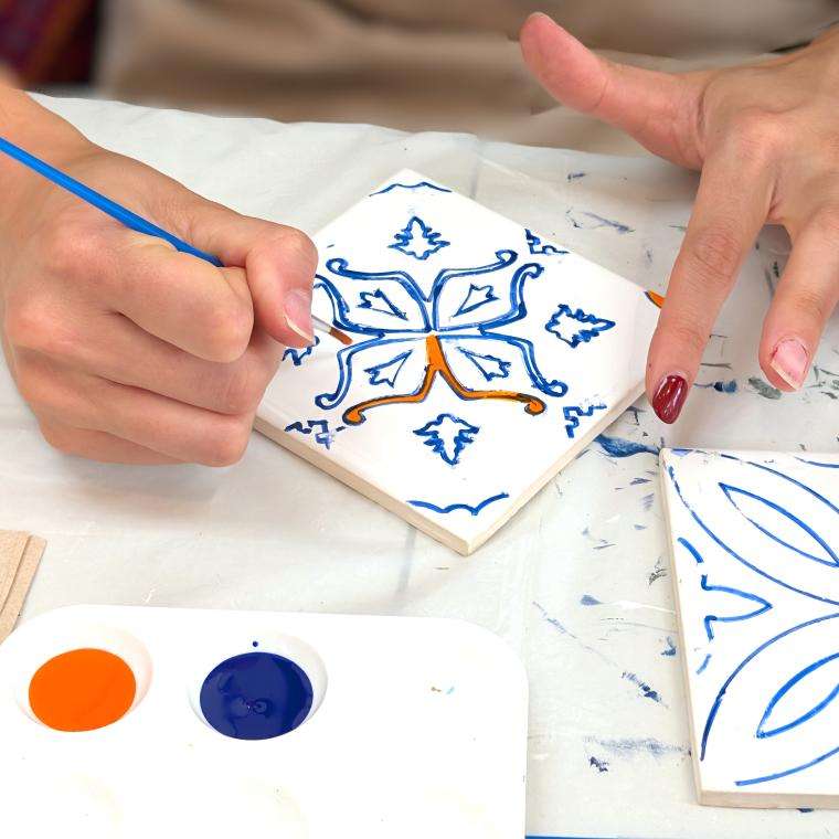 Tile Painting Workshop