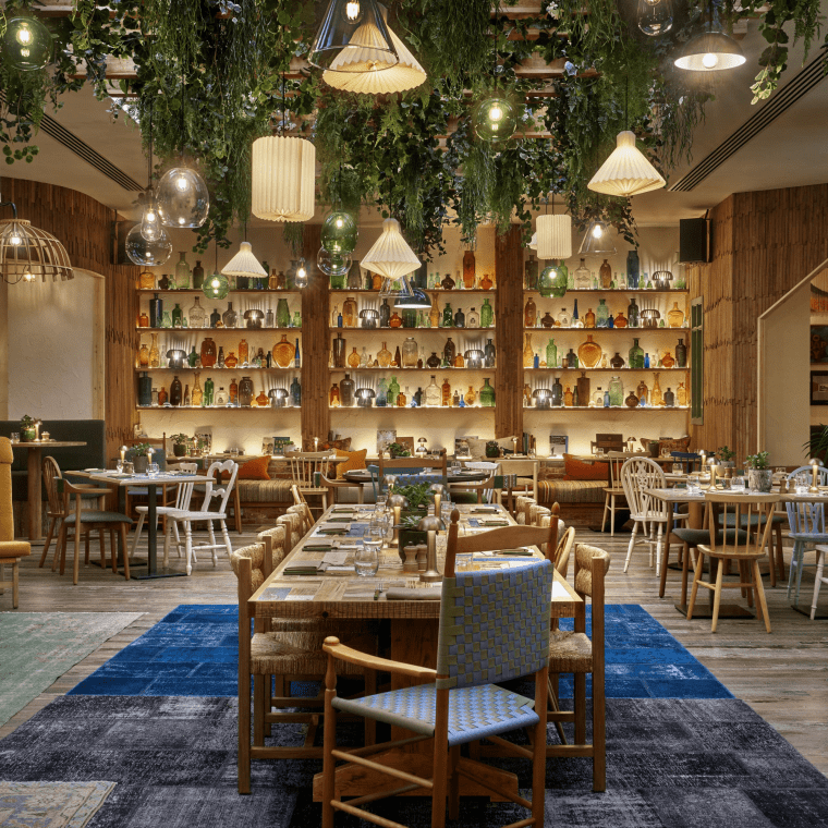 interior seating area at pip