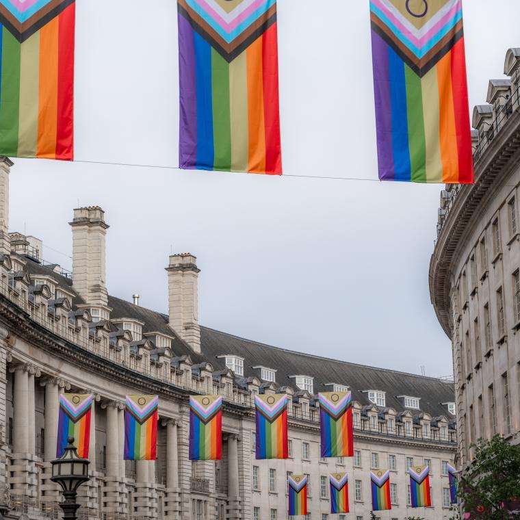 Pride Flags in London