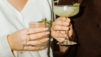 Valley Goat Frozen Cocktails in Hand