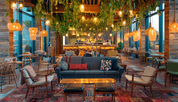 The Nest at Treehouse, a bar with comfortable seating