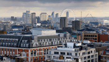 view of London skyline