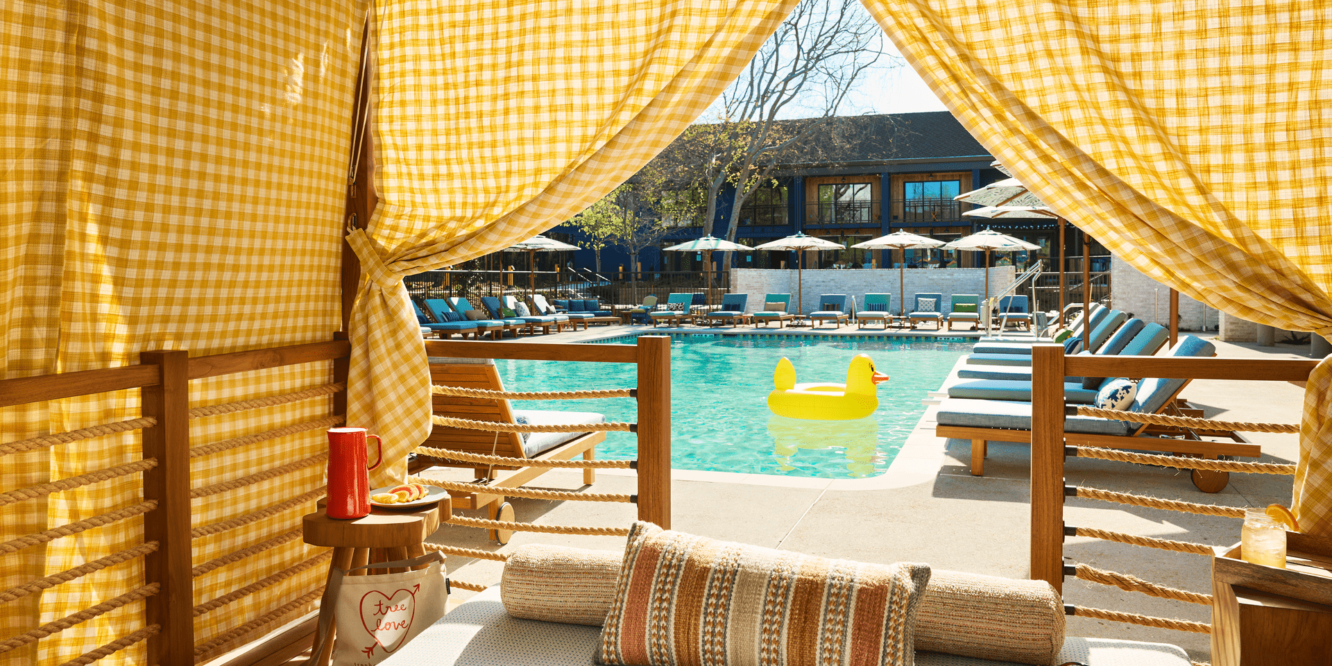 Cabana pool